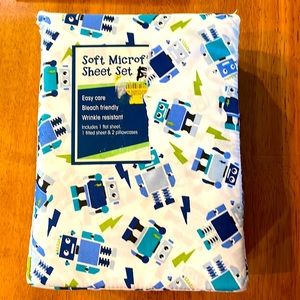 Full size robot sheet set